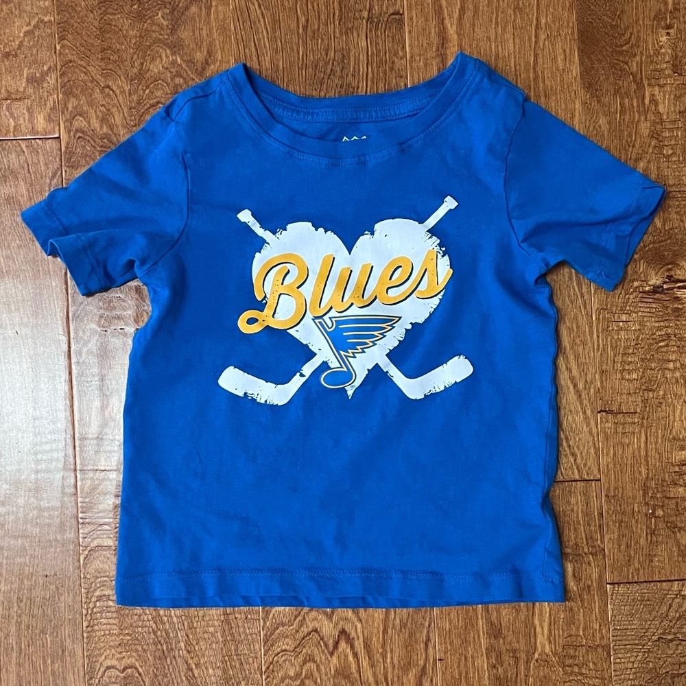 Toddler Girls Old Navy St. Louis Blues Hockey Short Sleeve T-shirt - 5T